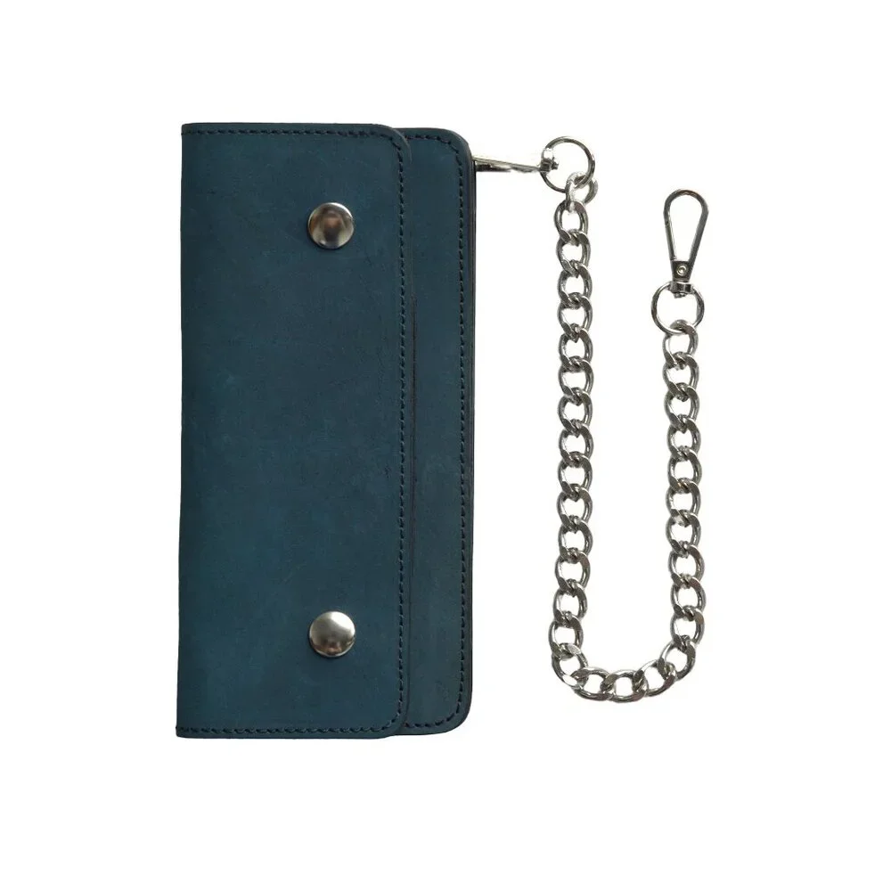 LARGE TRUCKER - Vegetable Tanned Leather Wallet